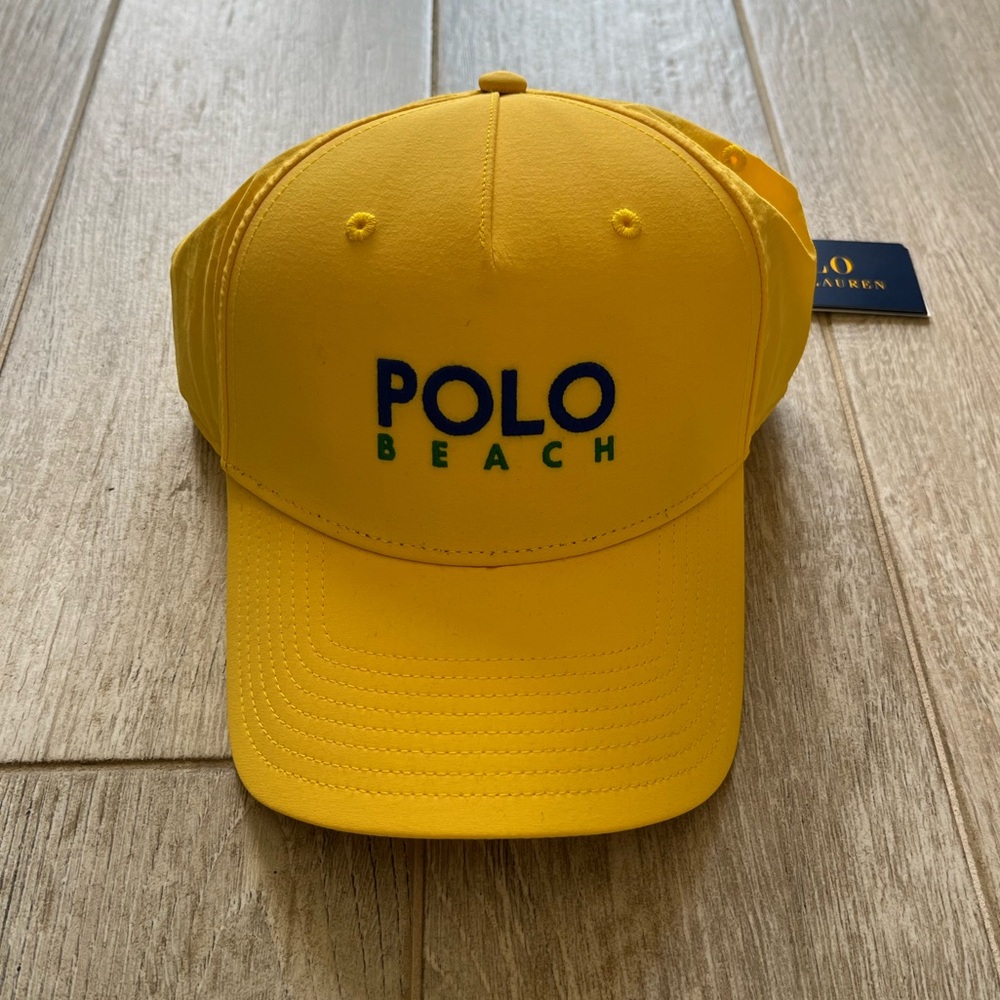 Polo by Ralph Lauren Beach Canary Yellow Hat